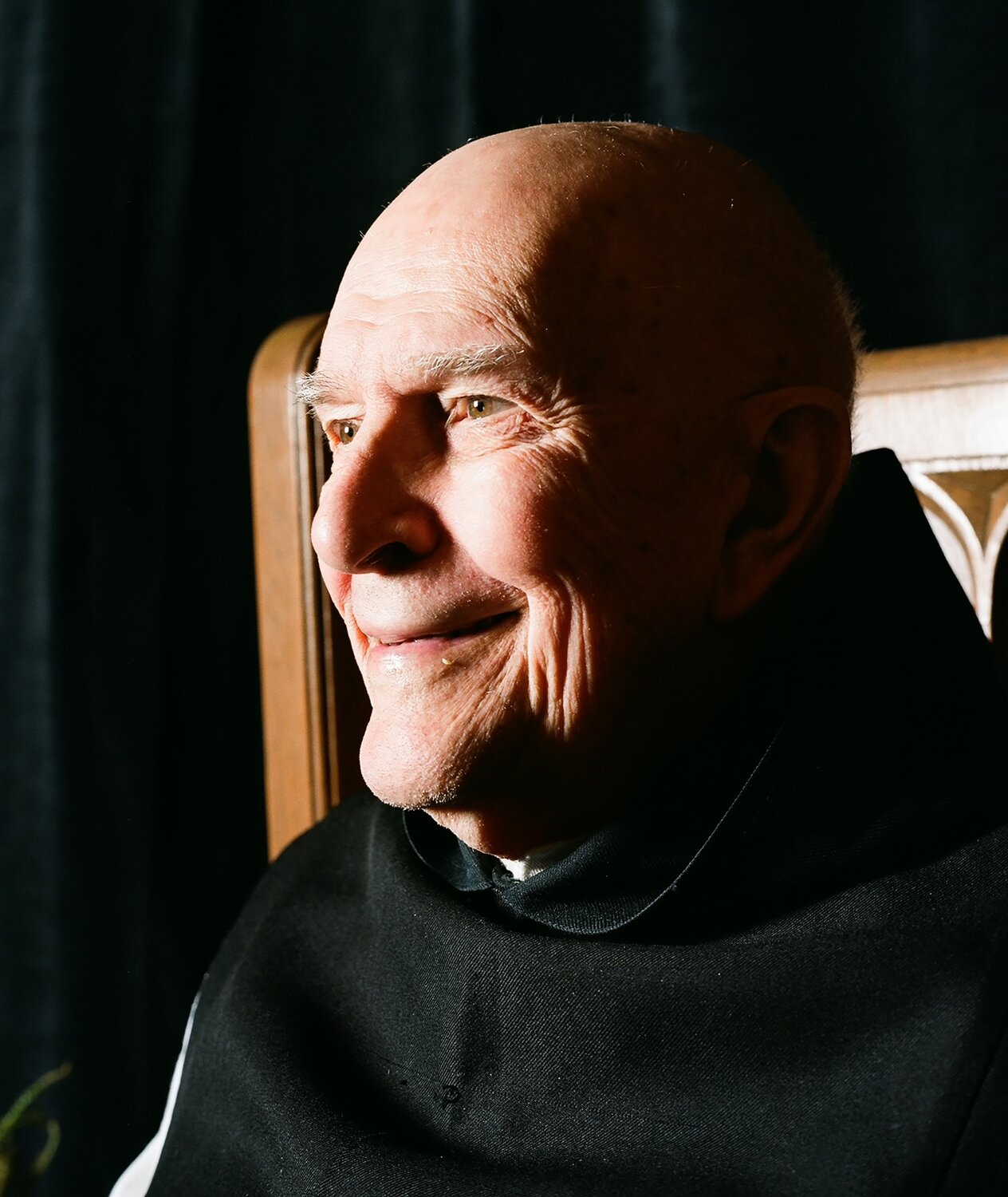 Trappist Father Thomas Keating (1923-2018), who was one of the principal architects and teachers of the Christian contemplative prayer movement, is pictured in an undated photo.